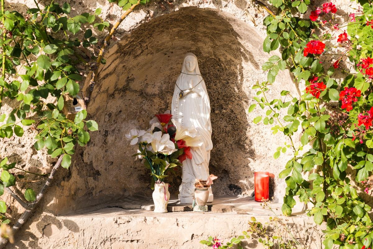 Lourdes Statue Maria