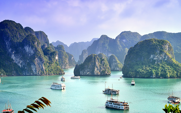 Vietnam Halong Bucht