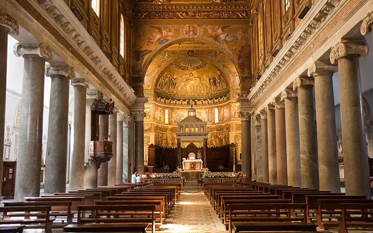 Basilica di Trastevere Rom 