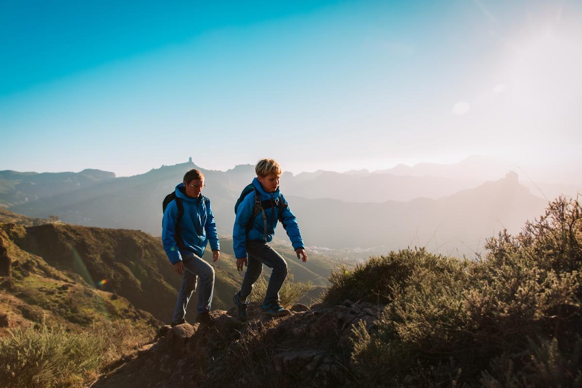 Wanderung in den Bergen